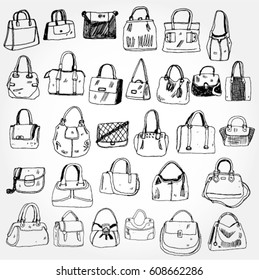 Big Set of Women's Bags