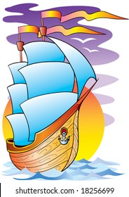 The big ship