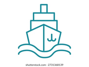 Buque de carga de gran barco Exportación Envío