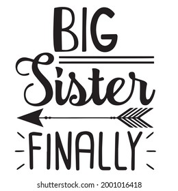 big sister finally background inspirational positive quotes, motivational, typography, lettering design