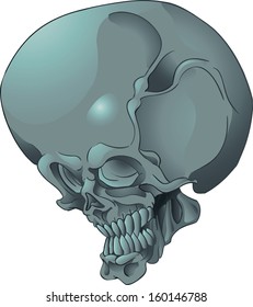 Big skull tattoo 