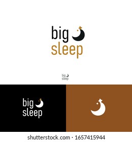 Big sleep logo in three colorways
