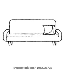big sofa with cushion comfort furniture
