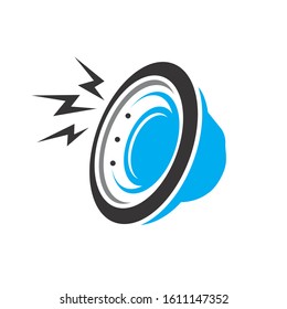 The big Sound system icon vector illustration design