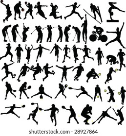 198,026 Female sports silhouette Images, Stock Photos & Vectors ...