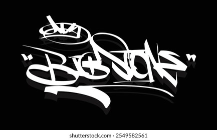 BIG STONE graffiti tag style design