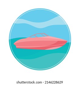 Big summer set vector illustration