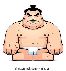 Big Sumo Wrestler