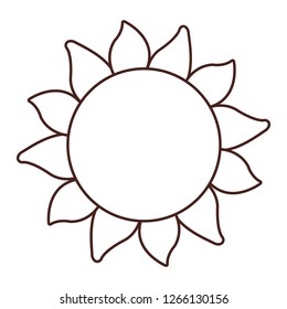 big sun cartoon