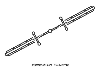 big swords two-handed, the concept for the game