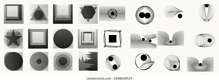 big, symbol, logos, stripes, beautiful, radial, trendy, stripe, logo, element, fantasy, backdrop, shape, collection, decorative, pack, contemporary, background, geometric, style, circle, object, templ