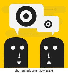 big target business concept