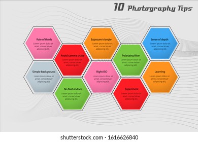 Big Ten Photography Tips Infographic