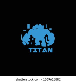 The big titan logo