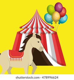big top circus icon