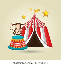 big top circus icon
