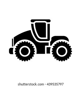 Big tractor silhouette logo