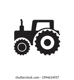 diseño de la ilustración del vector del gran tractor eps.10