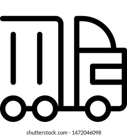 Big transportation truck with large trailer capacity