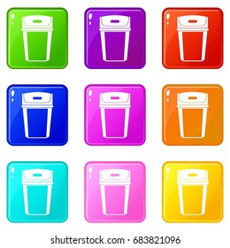 Big trashcan set 9