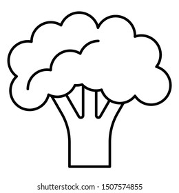 Big Tree with Branches Vector Icon Design