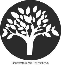 Big tree icon, environment icon vector