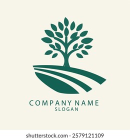 big tree logo Vector Logo Illustration