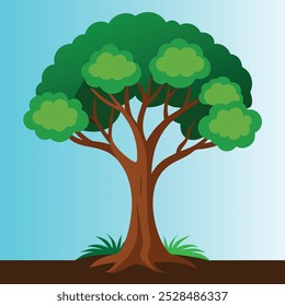 Big Tree Vector Logo Design Free Download