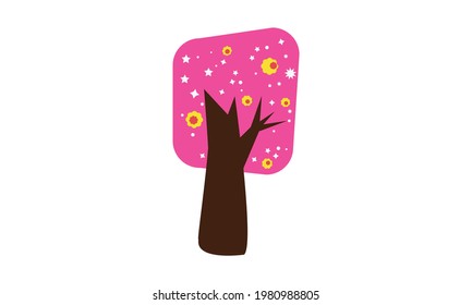 Big trees that provide shade in the garden.