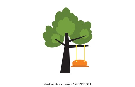 Big trees that provide shade in the garden.