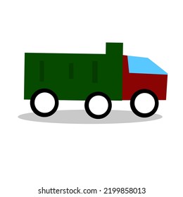 big truck car vector illustration