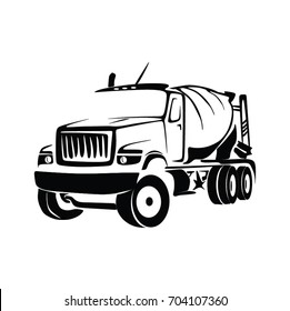 BIG TRUCK CARGO VECTOR