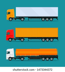 98,704 Container trucks Stock Vectors, Images & Vector Art | Shutterstock