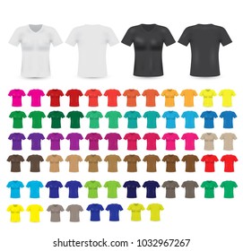 Big t-shirt templates collection