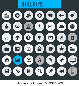 Big UI, UX and Office icon set