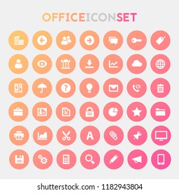 Big UI, UX and Office icon set