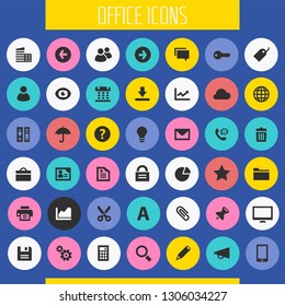 Big UI, UX and Office icon set