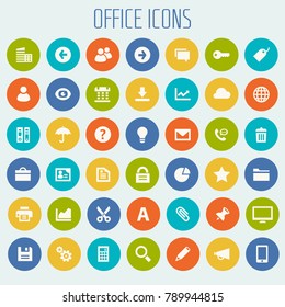 Big UI, UX and Office icon set