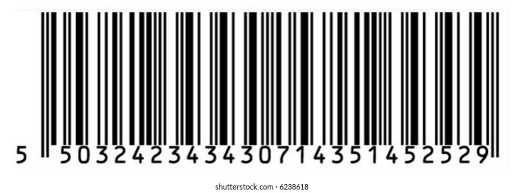 Big unreal barcode