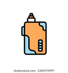 Big Vape Icon Vector Illustration