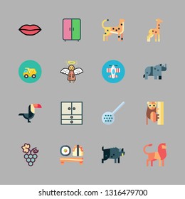 big vector icon set