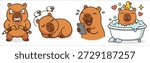 Big Vector Illustration Collection: Funny Kawaii Animals. Set of 4 Cute Characters for Stickers and Design.
Introducing an exclusive vector graphics bundle featuring the internet