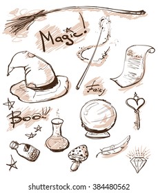 Big vector magic set for your design
