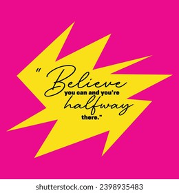 Big Vector Motivational quotes. Hand written sign for every design production.