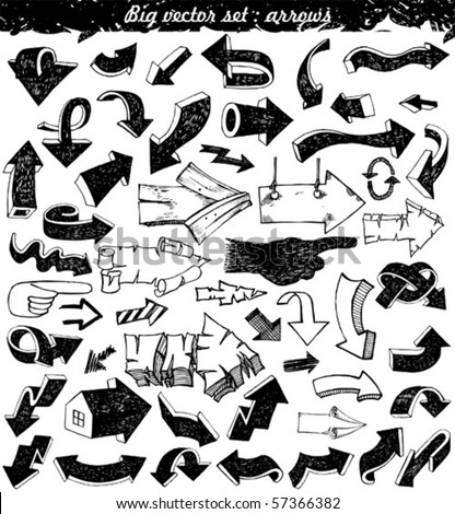 big vector set - arrows