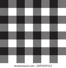 Big vichy black chess rapport pattern seamless pattern estampa xadrez piquenique preto