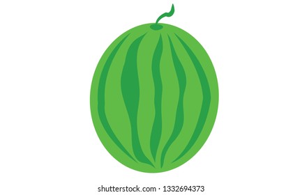 Big watermelon round