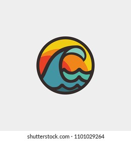 big wave logo