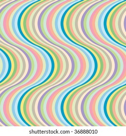 big wave stripes, vector art illustration, more stripes and textures you can find in my gallery.