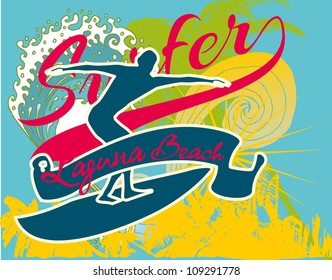 big wave surfer